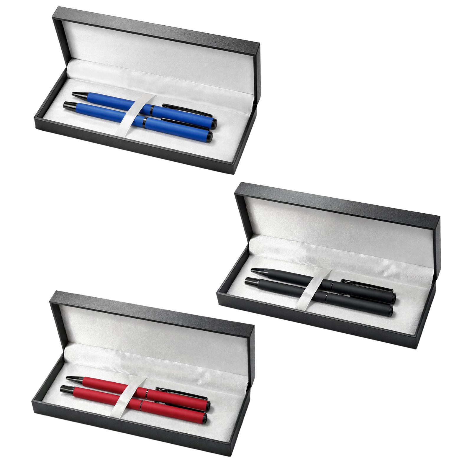 SUNGURLU KIRMIZI İKİLİ KALEM SETİ