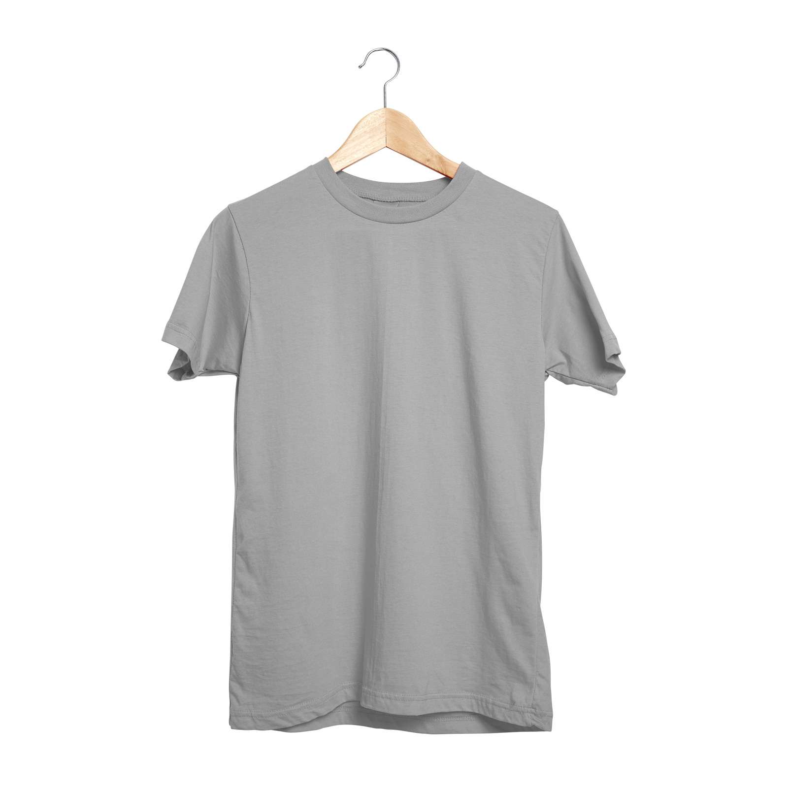 GARDENYA GRİ S SIFIR YAKA TİŞÖRT