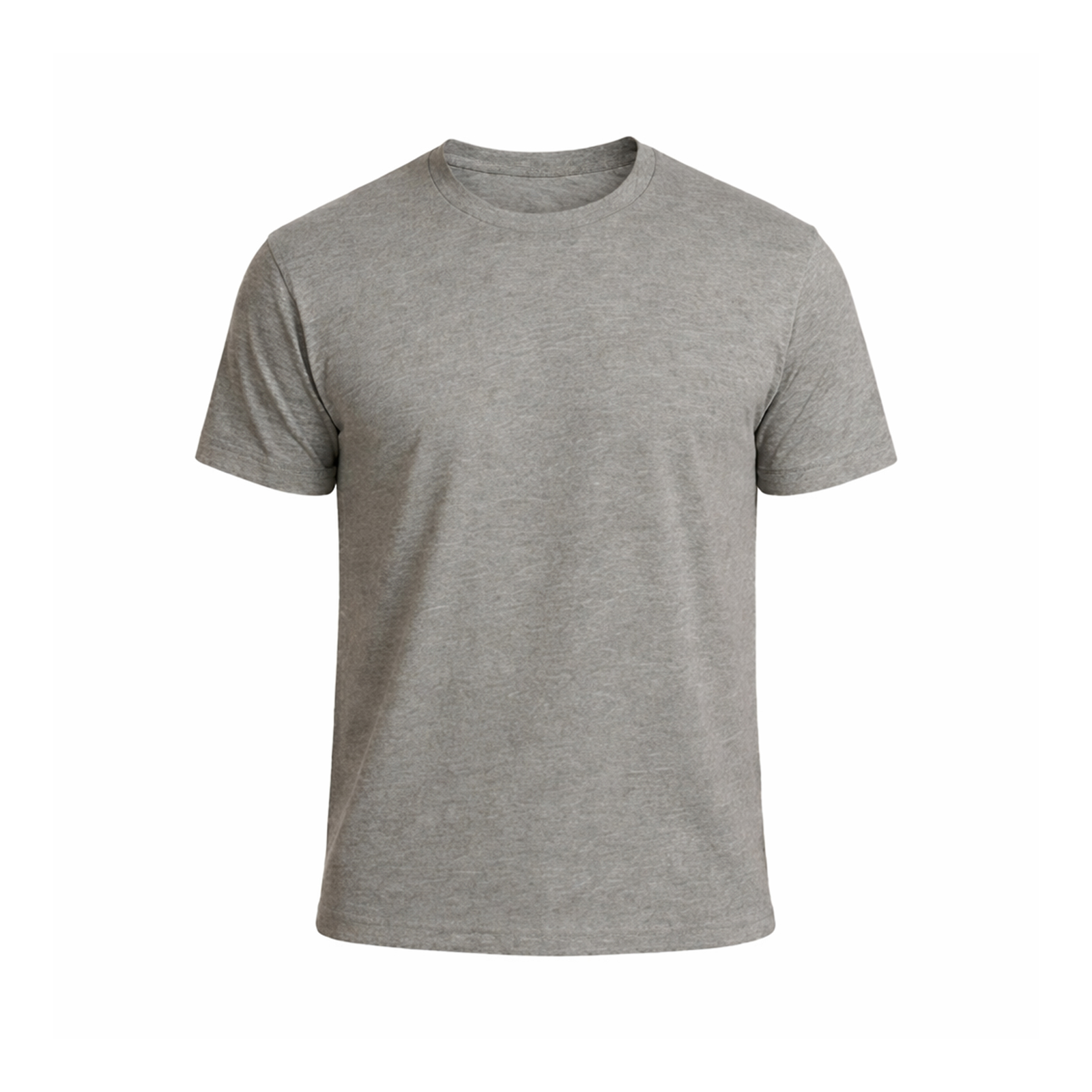 NERGİS GRİ SIFIR YAKA TİŞÖRT XXL